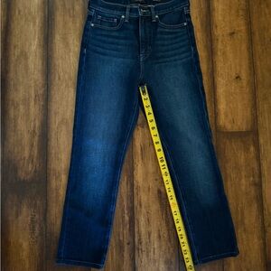 Banana Republic Dark Blue Straight Leg Jeans